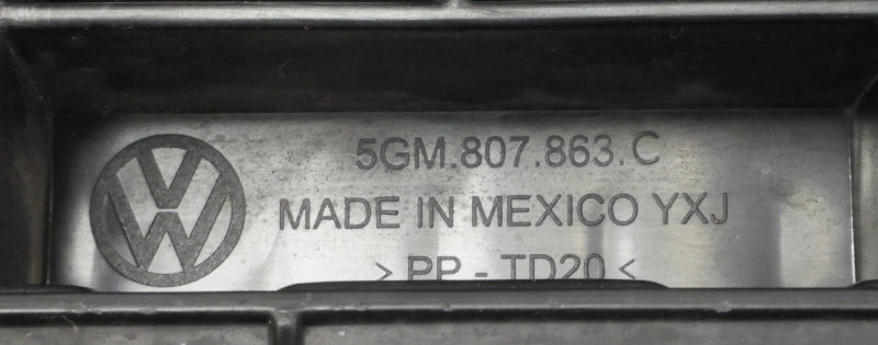 Rear Bumper Mount Bracket Set 15-19 VW Golf Sportwagen MK7 - Genuine