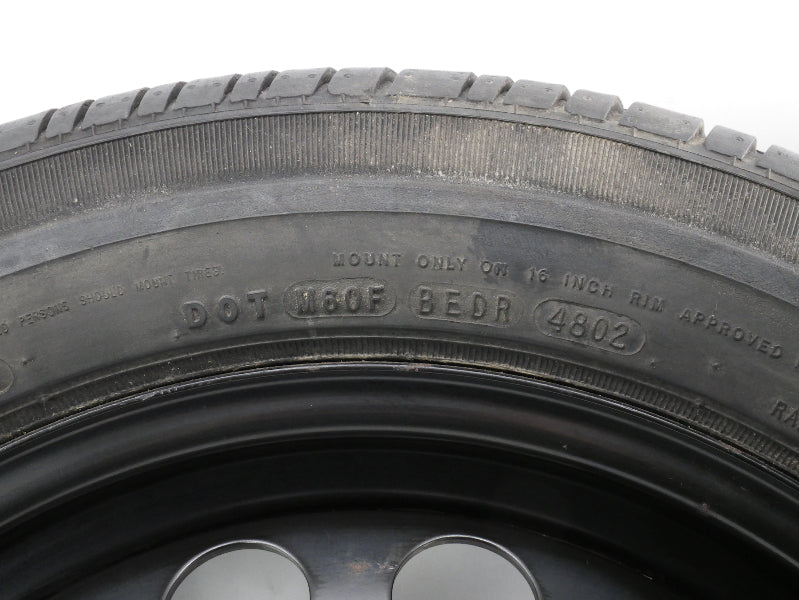 16" Full Size Spare Wheel Rim Tire 5x100 VW Jetta GTI MK4 Beetle ~ 1J0 601 027 R/T