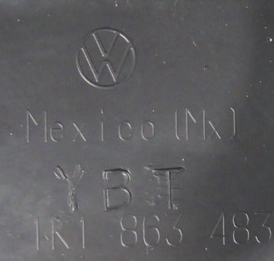 LH Kick Panel Interior Lower Trim 05-10 VW Jetta Rabbit GTI MK5 ~ 1K1 863 483