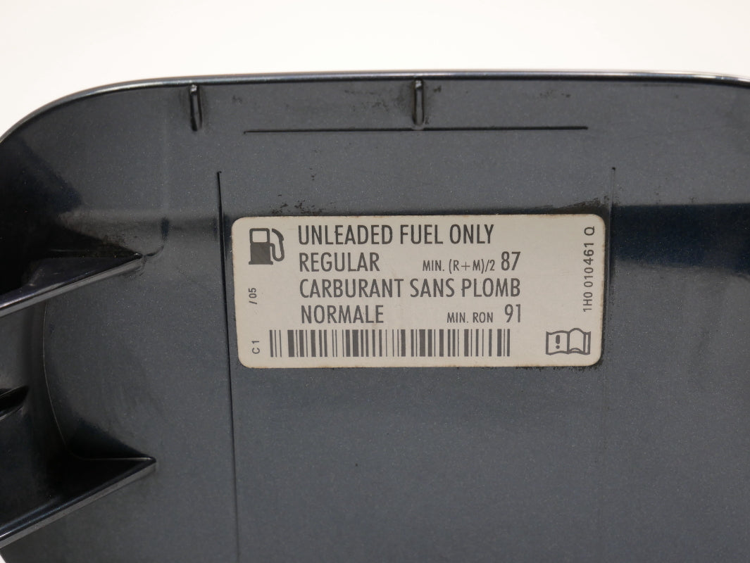 Fuel Gas Door Flap Lid Cover 05-10 VW Jetta MK5 LC5F Blue - Genuine 1K5 809 857