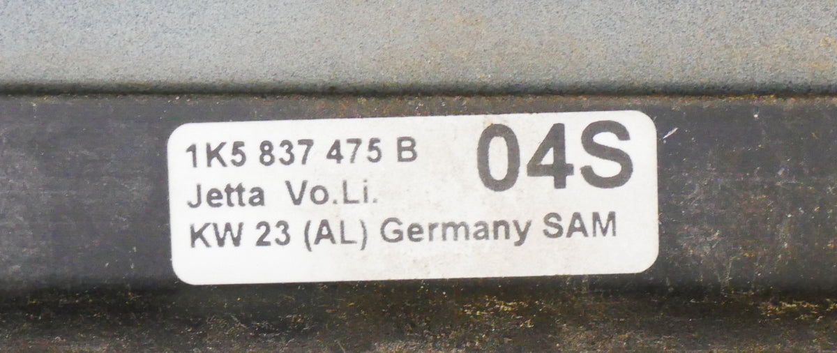 LH Driver Front Door Shell Skin 05-10 VW Jetta & Sportwagen MK5 LC5F Blue