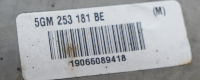 Exhaust System 17-19 VW Golf Sportwagen MK7 4motion - Genuine - 5GM 253 181 BE