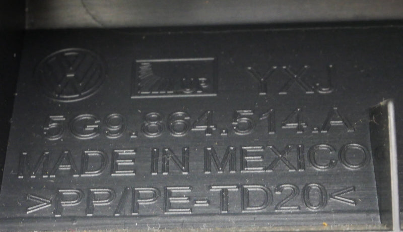 Lower Hatch Side Support Trim 15-19 VW Sportwagen Alltrack MK7 - 5G9 864 512 E