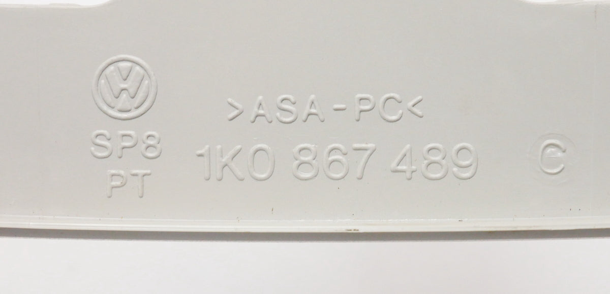 Dome Map Light Sunroof Switch Surround 05-10 VW Jetta Rabbit MK5 - 1K0 867 489 C