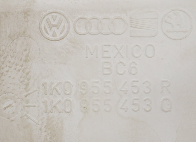 Washer Reservoir Tank 06-14 VW Jetta Rabbit MK5 Sportwagen A3 - 1K0 955 453 R