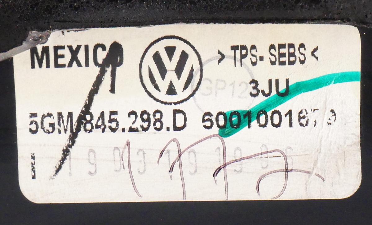 RH Rear Quarter Side Glass 15-19 VW Golf Sportwagen MK7 - Genuine 5GM 845 298 D