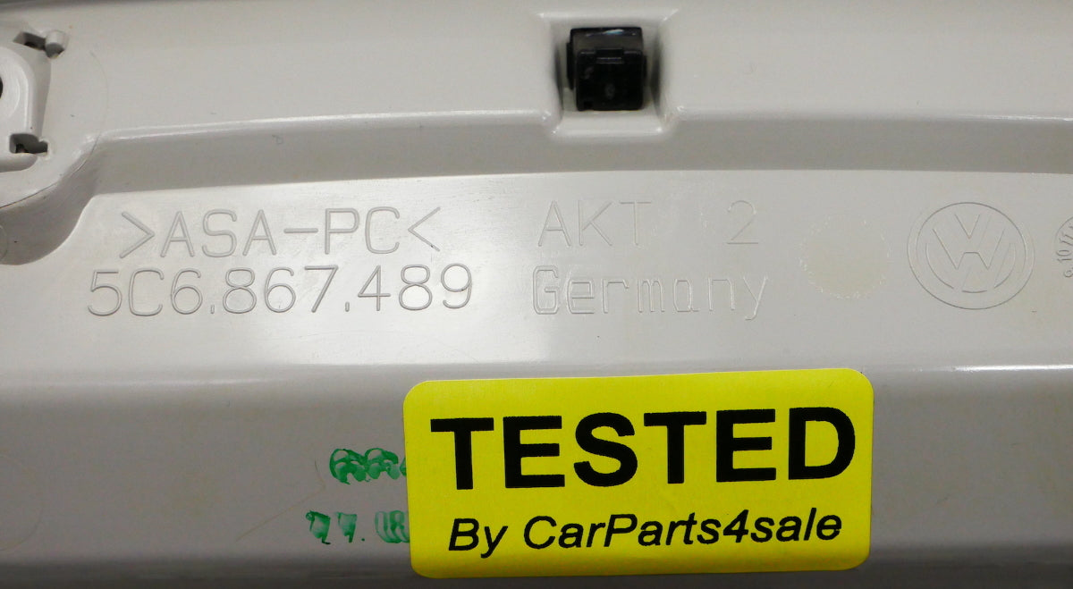 Ceiling Dome Map Light Switch Control 11-18 VW Jetta MK6 - Genuine 1K0 947 133 E