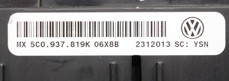 Under Hood Fuse Panel Relay Box 2014 VW Jetta Hybrid Sedan MK6 ~ 5C0 937 819 K
