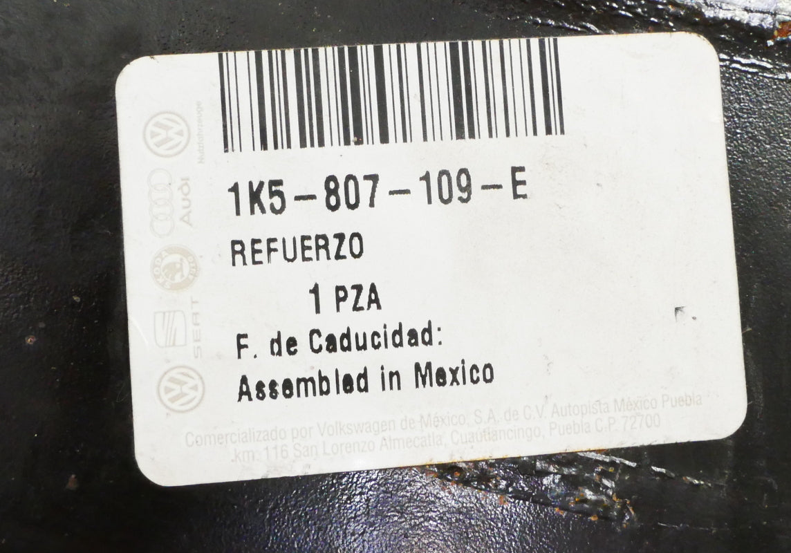 Front Bumper Rebar Reinforcement Impact 06-09 VV Rabbit GTI MK5 - 1K5 807 109 E