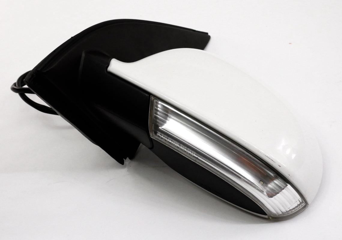 LH Exterior Side View Door Mirror 06-09 VW Rabbit GTI MK5 LB9A Candy White