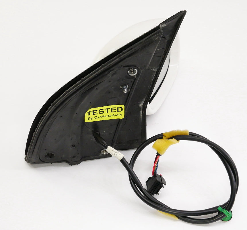 RH Exterior Side View Door Mirror 06-09 VW Rabbit GTI MK5 LB9A Candy White