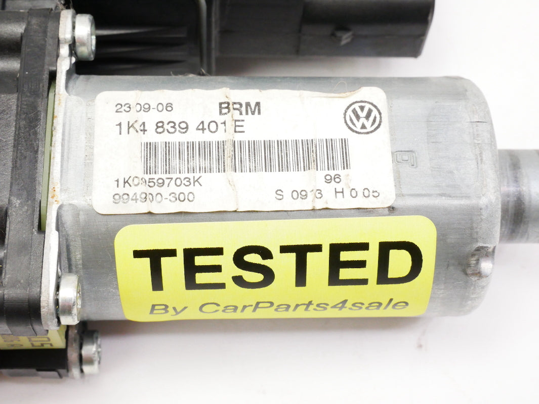LH Rear Window Motor & Module 06-09 VW Rabbit GTI MK5 4 Door - 1K4 839 401 E