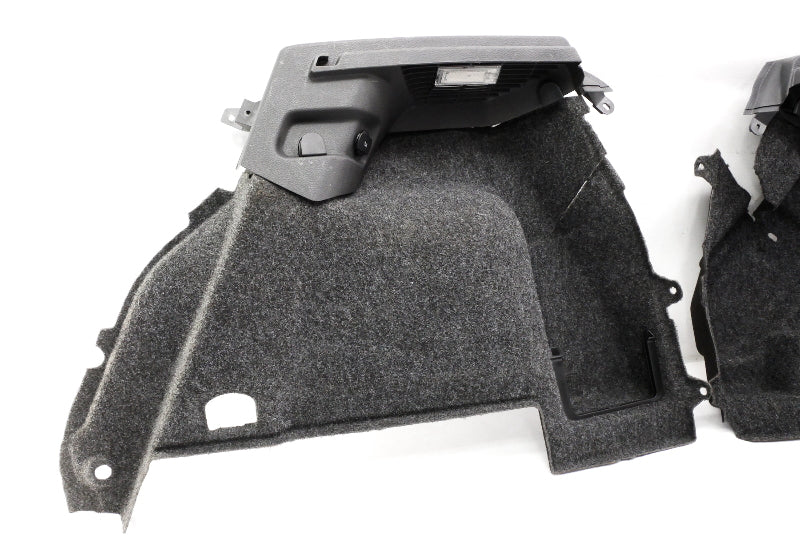 Trunk Hatch Side Carpet Panels 06-09 VW Rabbit GTI MK5 Genuine - 1K6 867 428 P