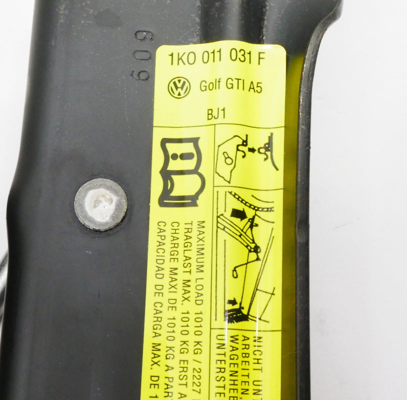 Spare Tire Trunk Tool Kit Jack Tools Lug Wrench Foam 06-09 VW Rabbit GTI MK5