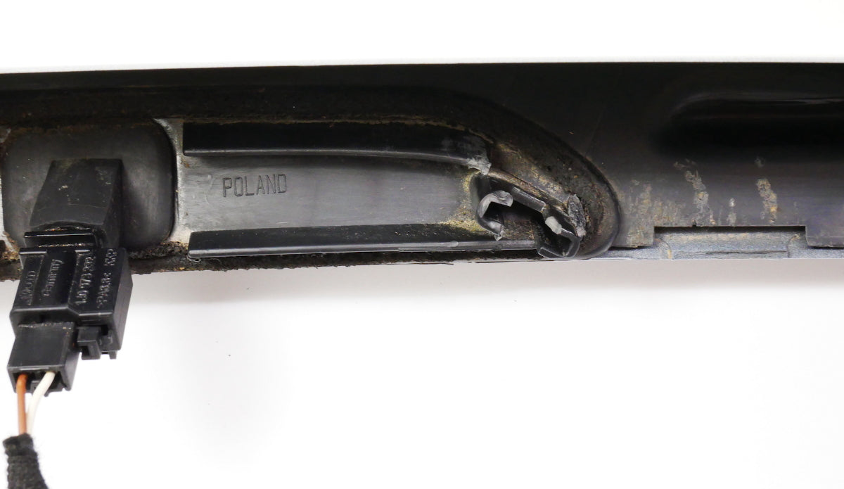 Rear Hatch Spoiler Wing Brake Light  06-09 VW Rabbit GTI MK5 LB9A Candy White