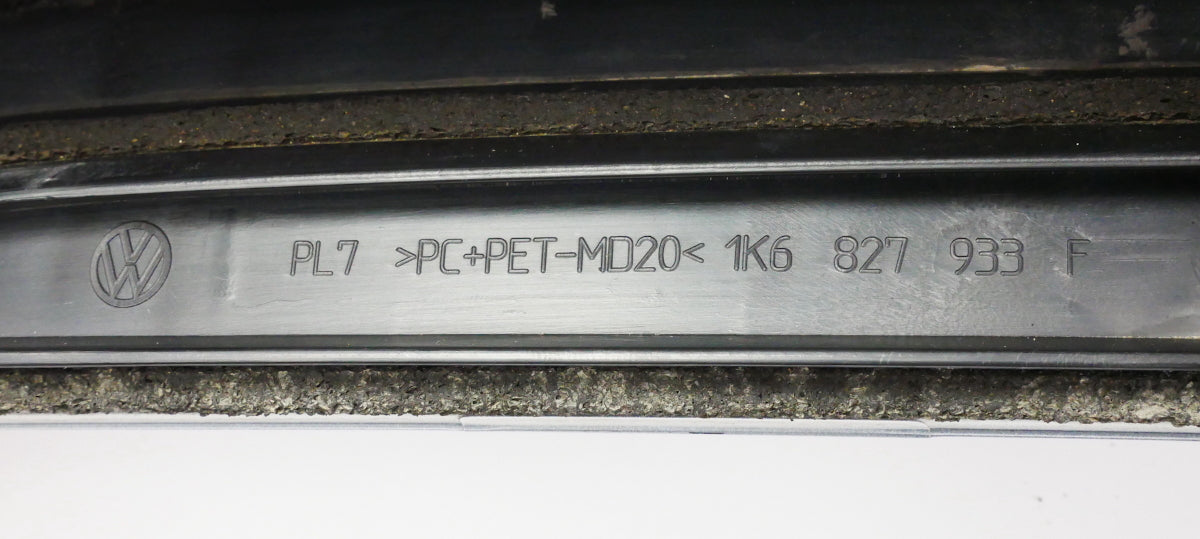 Rear Hatch Spoiler Wing Brake Light  06-09 VW Rabbit GTI MK5 LB9A Candy White