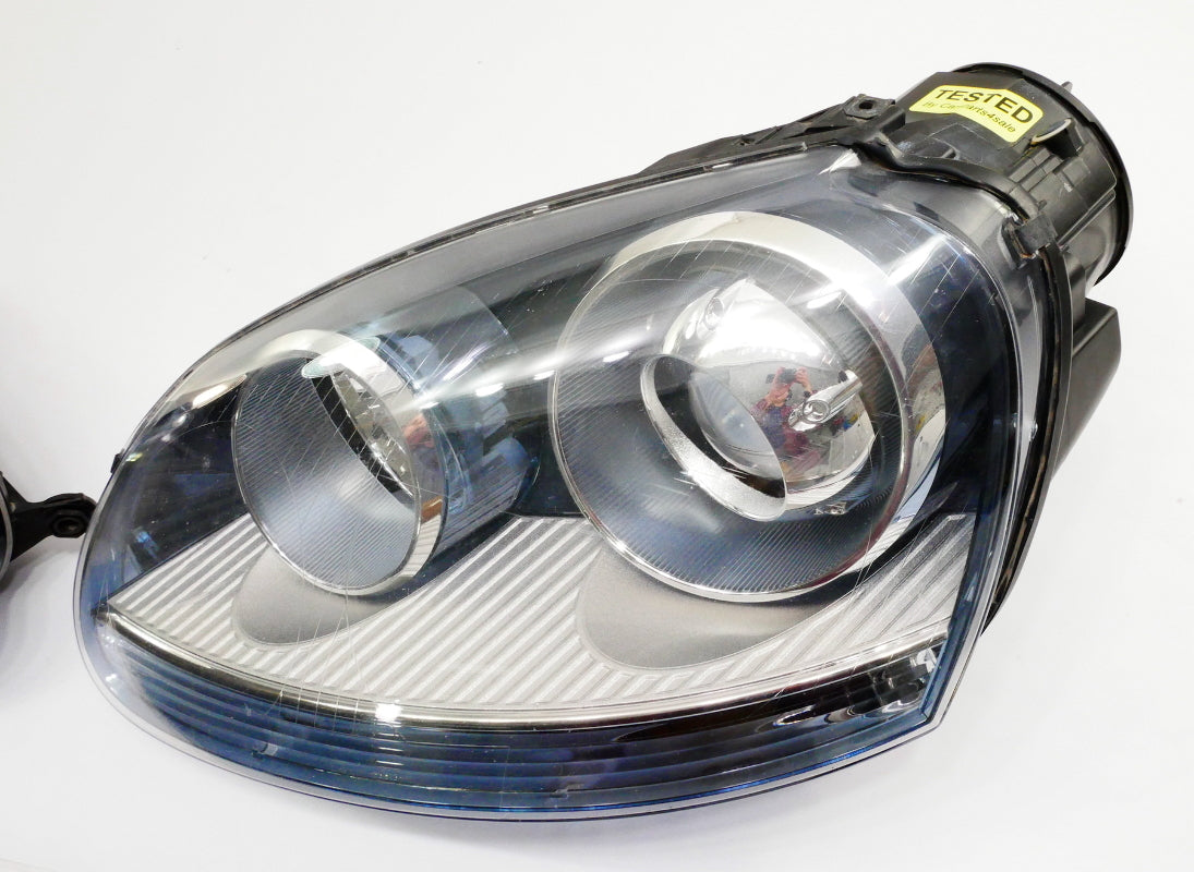 HID Xenon Headlight Set 05-10 VW Jetta GLI GTI MK5 Head Light Lamp - Genuine