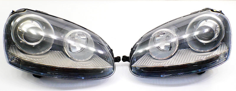 HID Xenon Headlight Set 05-10 VW Jetta GLI GTI MK5 Head Light Lamp - Genuine