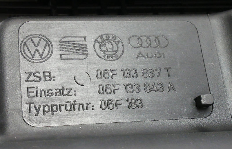 Engine Cover Air Intake Cleaner 06-08 VW Jetta GTI MK5 EOS 2.0T ~ 06F 133 837 T