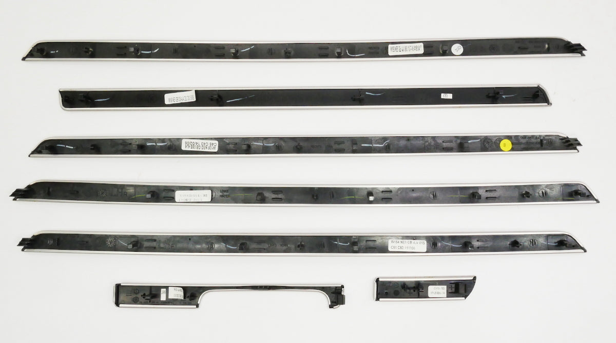 Brushed Dash & Door Panel Interior Trim Set VW 05-10 Jetta GLI GTI Rabbit Mk5