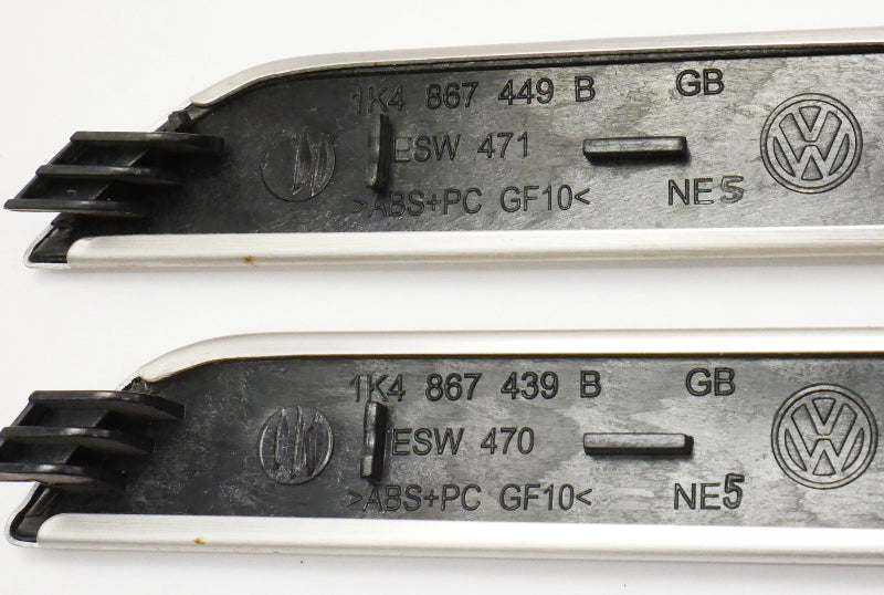 Brushed Dash & Door Panel Interior Trim Set VW 05-10 Jetta GLI GTI Rabbit Mk5