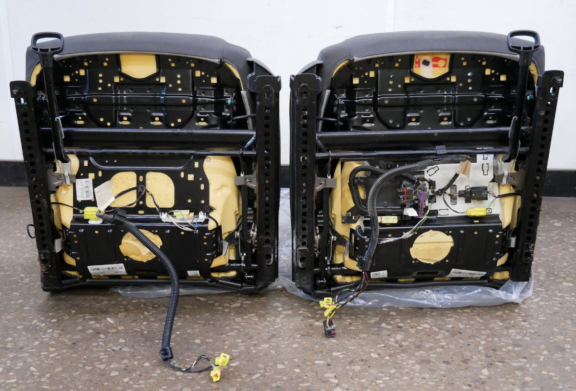 Sport Plaid Bucket Seat Set 06-10 VW Jetta GTI MK5 Front & Rear - Genuine