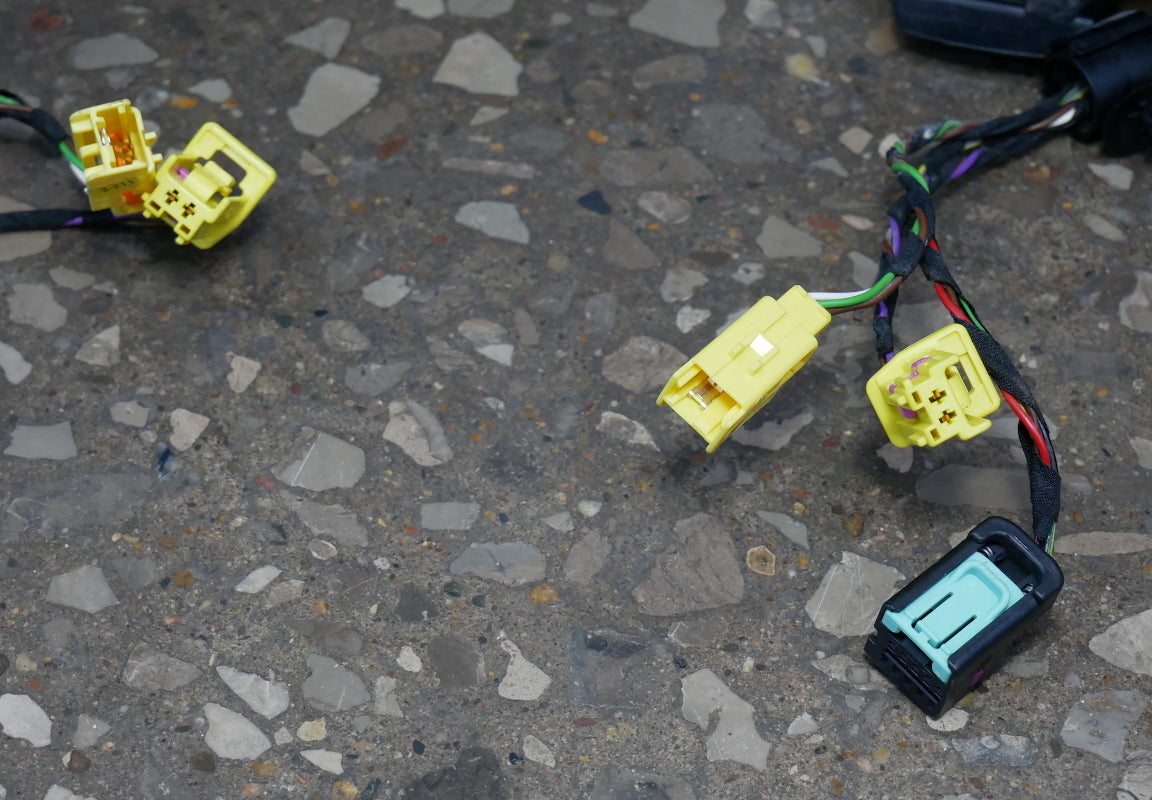 Sport Plaid Bucket Seat Set 06-10 VW Jetta GTI MK5 Front & Rear - Genuine