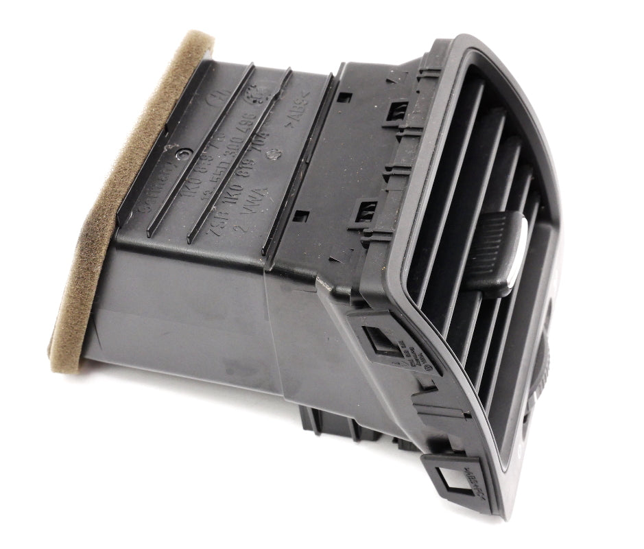 RH Dash Air Vent 05-10 VW Jetta Rabbit GTI MK5 - Genuine - 1K0 819 704 B