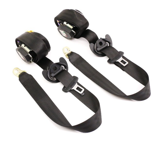 Front Seatbelt Seat Belt Set 06-08 VW Rabbit GTI MK5 4 Door - 1K4 857 705 H