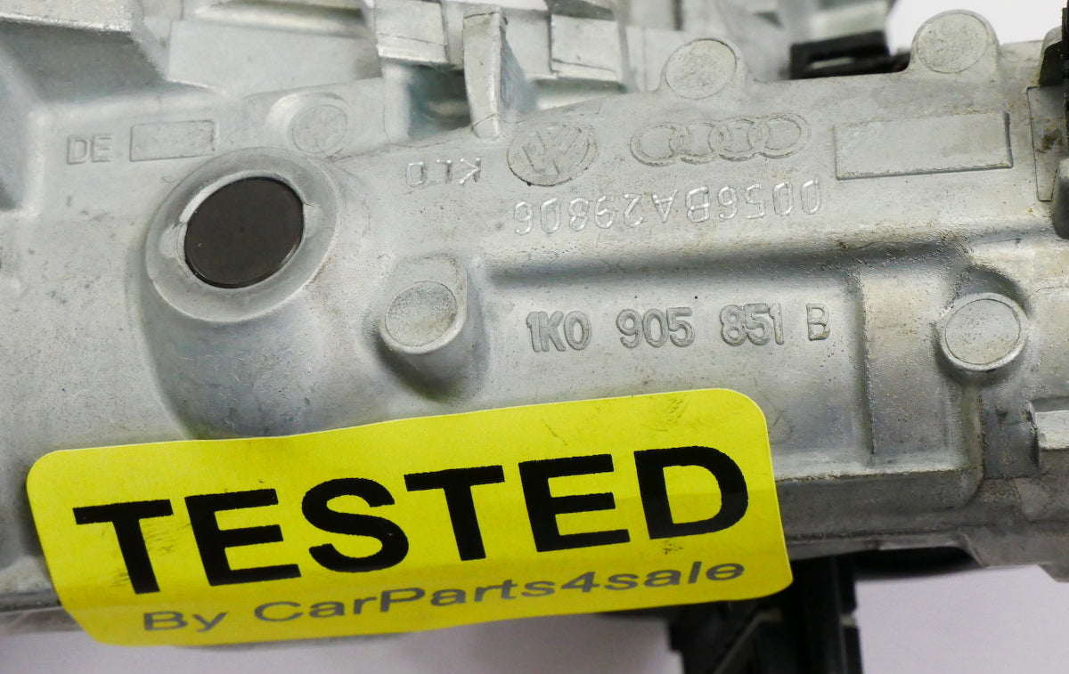 Lock Set Ignition Cylinder Door & Key VW Jetta Rabbit GTI MK5 ~ 1K0 905 851 B