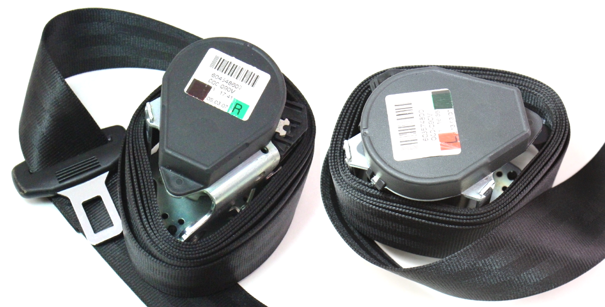 Rear Seat Belt Seatbelt Set 06-09 VW Rabbit GTI MK5 Genuine 1K6 857 806 / 805 G