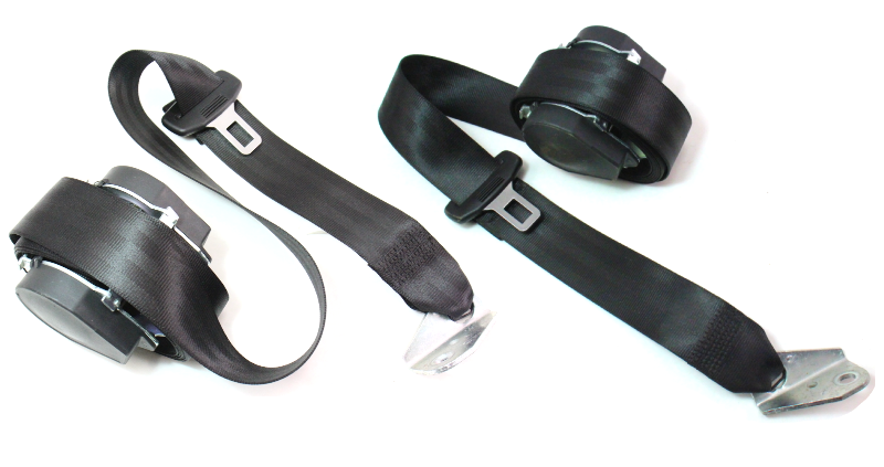 Rear Seat Belt Seatbelt Set 06-09 VW Rabbit GTI MK5 Genuine 1K6 857 806 / 805 G