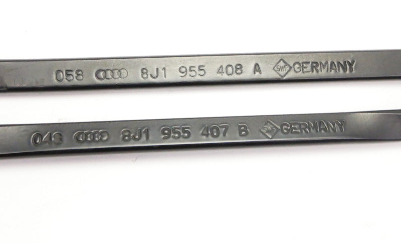 Windshield Wiper Arm Set 08-15 Audi TT Coupe Convertible - Genuine 8J1 955 408 A
