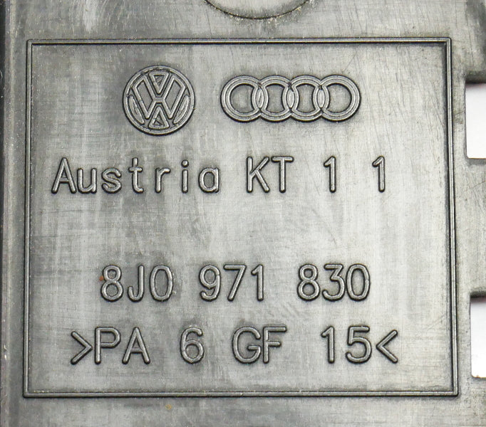 Oxygen Sensor Connector Cover 08-15 Audi TT Coupe & Convertible - 8J0 971 830