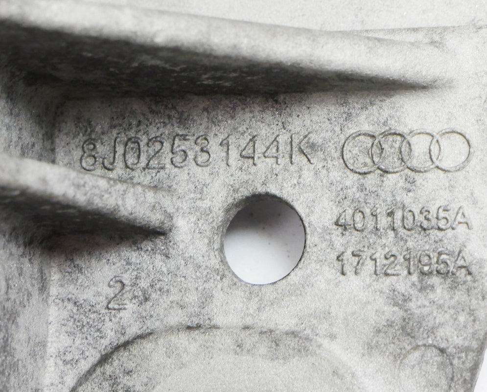 LH Rear Exhaust Muffler Mount Hanger 08-15 Audi TT - Genuine - 8J0 253 144 K