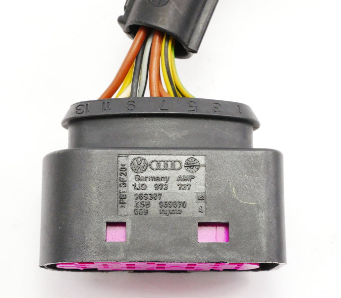 HID Xenon Headlight Lamp Wiring Pigtail Plug 08-15 Audi TT - Genuine 8J0 973 737