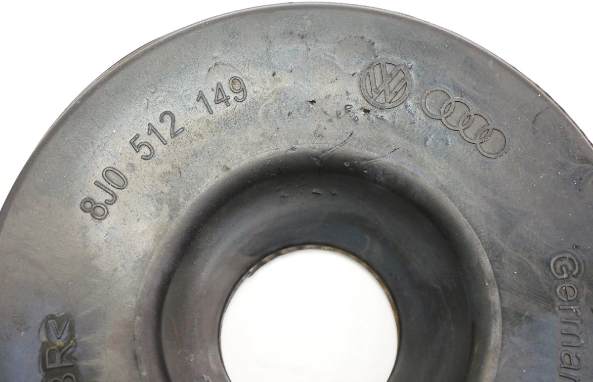 Rear Upper Spring Isolator Pad Bushing 08-15 Audi TT A3 S3 - Genuine 8J0 512 149