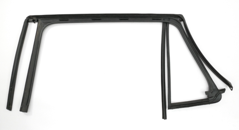 RH Rear Door Window Chrome Trim Seal 09-14 VW Jetta  Sportwagen MK5 MK6 Wagon