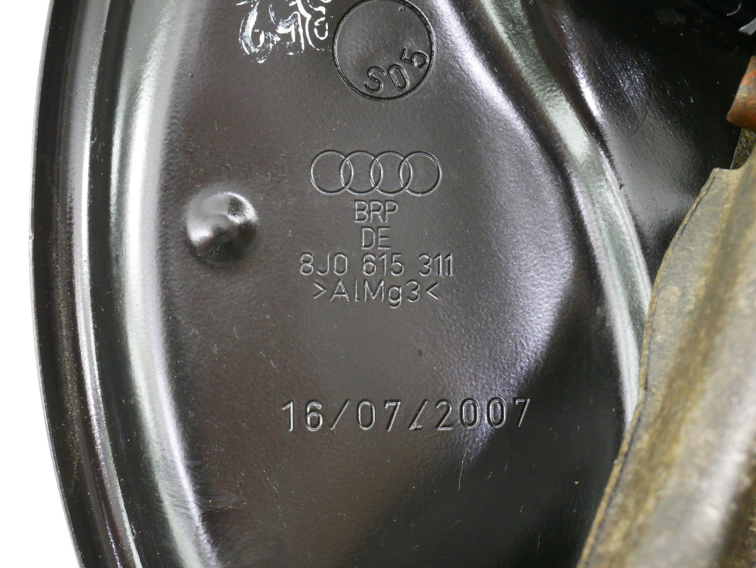 LH Front Spindle Knuckle Bearing 08-15 Audi TT Coupe Convertible - 8J0 407 257 D