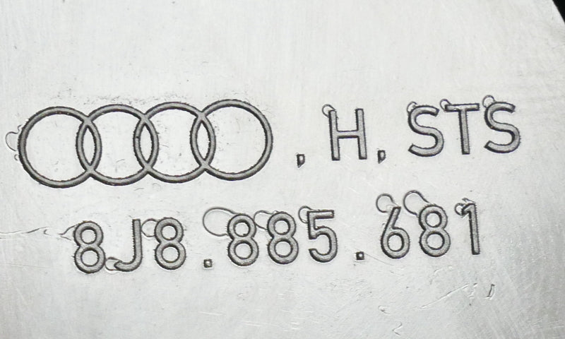 LH Rear Seat Latch Handle & Cable 08-15 Audi TT - Genuine - 8J8 885 681