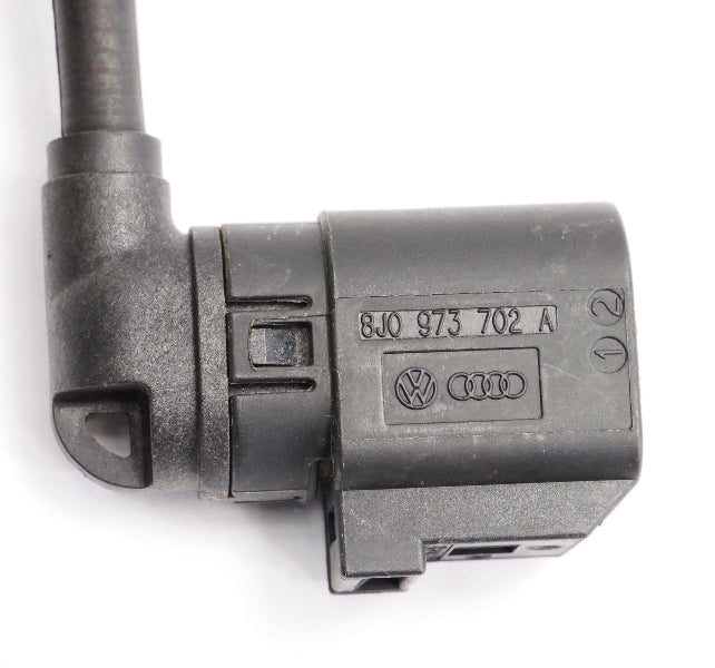 LH Rear ABS Sensor Wiring Pigtail 08-15 Audi TT Coupe Convertible 8J0 973 702 A