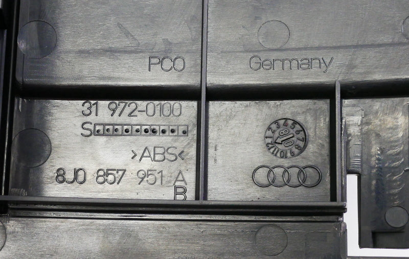 Front Dash Ashtray Ash Tray 08-15 Audi TT Coupe Convertible - 8J0 857 951 A