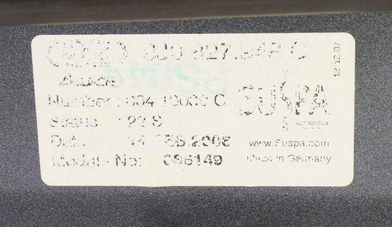 Rear Motorized Spoiler Wing 08-11 Audi TT Coupe Black - Genuine - 8J0 827 948 C