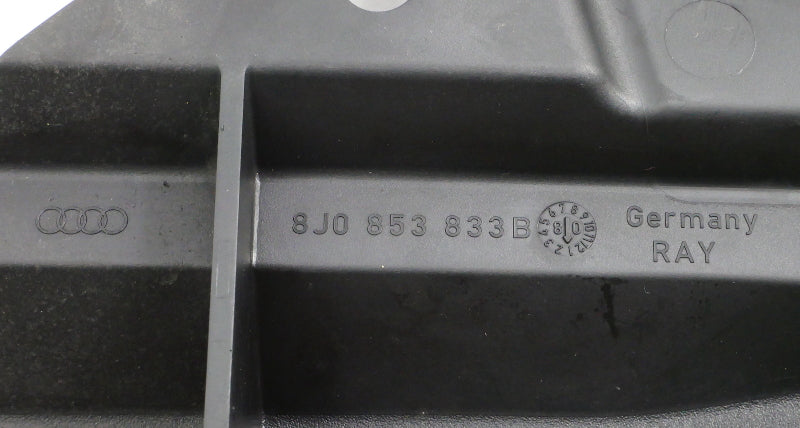 LH Rear Wheel Spoiler Trim 08-15 Audi TT Coupe & Convertible - 8J0 853 833 B