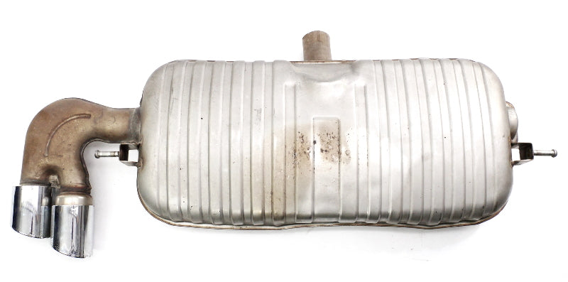 Exhaust Muffler 08-10 Audi TT Coupe & Convertible FWD - Genuine - 8J0 253 611 G