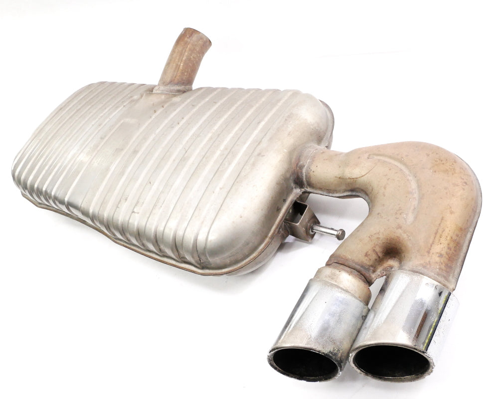 Exhaust Muffler 08-10 Audi TT Coupe & Convertible FWD - Genuine - 8J0 253 611 G