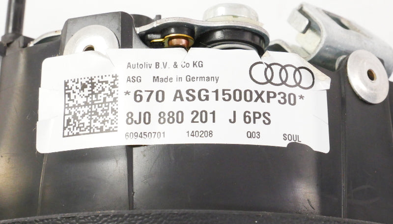 Steering Wheel Airbag Air Bag 08-09 Audi TT Coupe Convertible - Genuine - 8J0 880 201 J