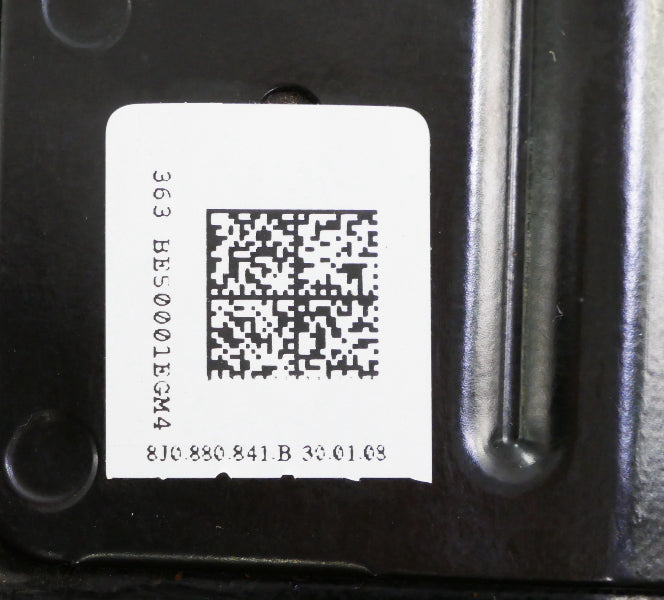 Lower Dash Knee Air Bag Airbag 08-10 Audi TT - Genuine - 8J0 880 841 B