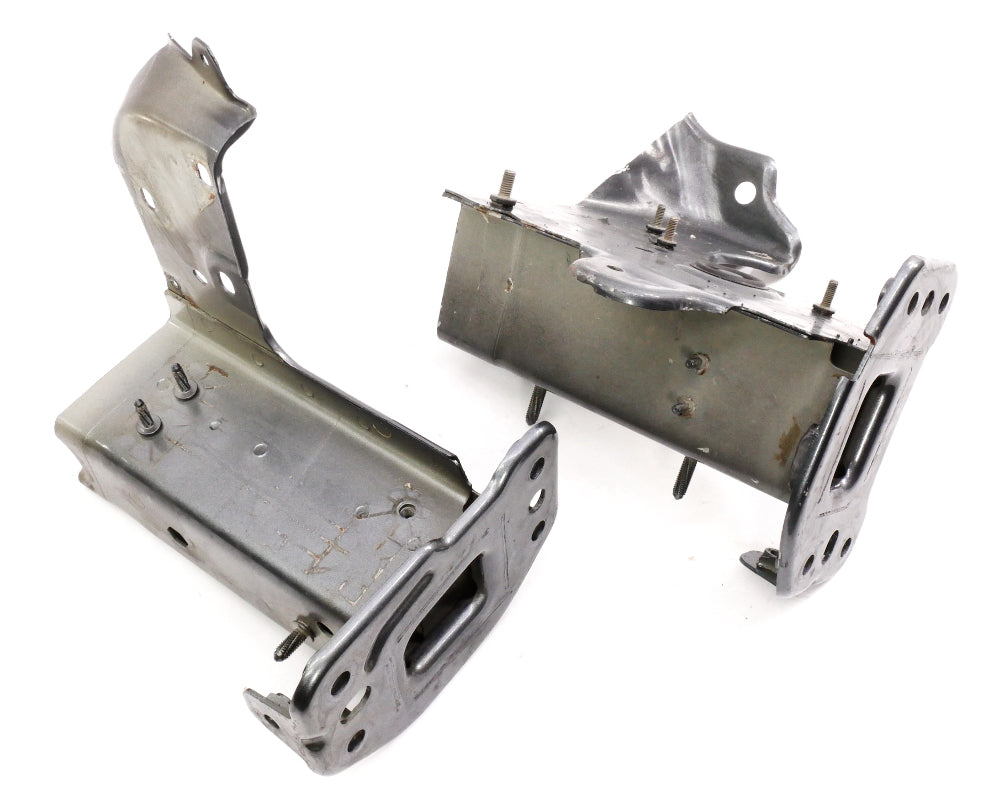 Frame Rail End Cut Mount Bracket Set 05-14 VW Jetta Rabbit GTI MK5 Sportwagen ~