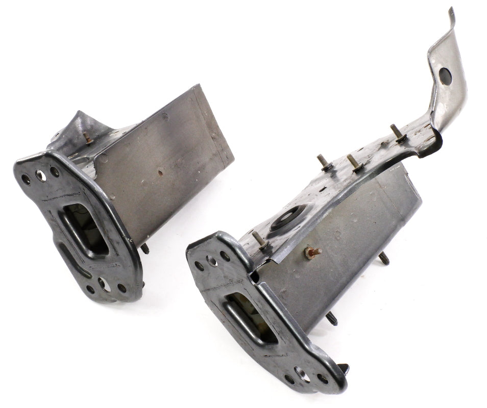 Frame Rail End Cut Mount Bracket Set 05-14 VW Jetta Rabbit GTI MK5 Sportwagen ~